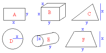 465. Find the volume of the cuboid in each of the following cases. a) The base has one side 1 cm, the other side cm longer, and the height is 4 cm.