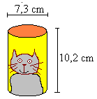 Ratkaisu: Vaipan pinta-ala on A v rh,65 cm10, cm,9 cm 4 cm Tarvittavan peltimäärän kertoo purkin kokonaispinta-ala.