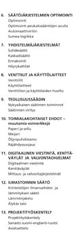 Kirja opastaa aiheisiin monin yksinkertaisin ja yleispätevin esimerkein, jotka myöhemmin ovat perustana yksityiskohtaisemmille tiedoille.