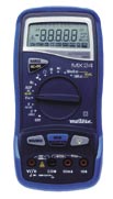 94 Mittalaitteet T18010032 Metrix MX 21, digitaalinen yleismittari Mittausalueet: DC-jännite 20 mv 600 V, tarkkuus 1%+4d AC-jännite 200 mv 600 V, tarkkuus 1,5%+8d AC-virta 200 A virtapihdillä