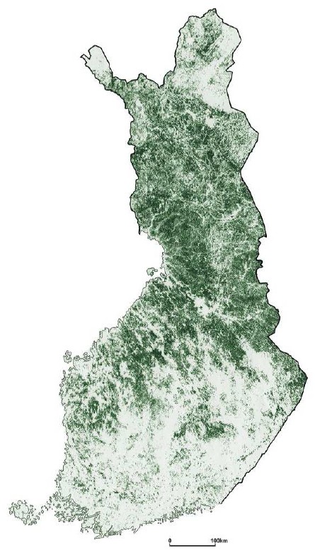 Kuva 15. Suomen suot ja turvemaat. (Lähde: Suostrategia, Korhonen ym. 2008,Maa- ja metsätalousministeriö 2011). Polttoturpeen käytöllä on niin ikään pitkät perinteet.