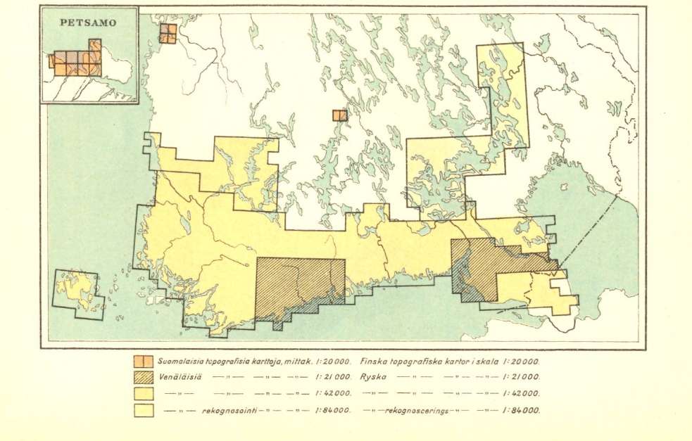 Suomen topografisten karttojen