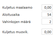 7 Materiaalikustannus Materiaalikustannus koostuu kahdesta osasta: * Yksi kiinteä aloitusmateriaali annetaan yhden kerran per laskelma Pinta-alakerroin (muuttuva osa) lasketaan pinta-ala koon mukaan