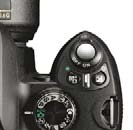 Aito Nikon, Yhdysrakenteinen salama Silmätunnistin Aktiivinen D-Lighting käytössä Komentokiekko AE-L/AF-L-painike Aktiivinen D-Lighting ei käytössä Runsaat yksityiskohdat aktiivisen D-