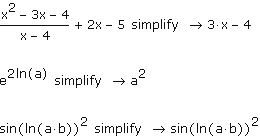 148 / Luku 13 Symbolilaskenta 3. Paina Ctrl] [Shift] [.] (piste) lisätäksesi paikanvaraajan simplify-avainsanan alle. 4. Kirjoita paikanvaraajaan "assume" ja pilkku. 5.