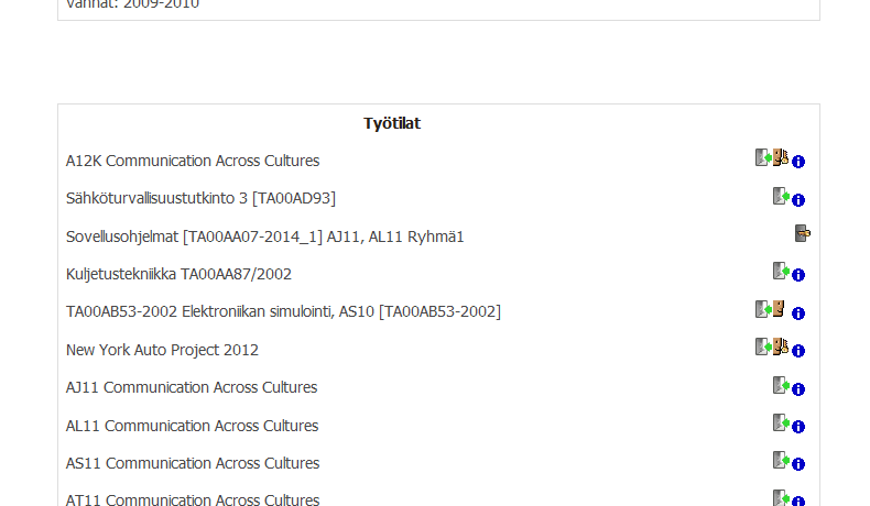 Napsauta Työtilan nimeä. 5. Kirjoita kurssiavain kenttään.
