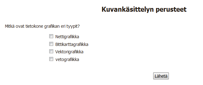 kysymykseen. 5.