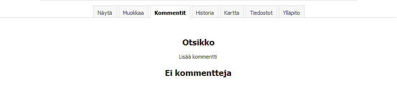 Napsauta Lisää-kommentti. 2.