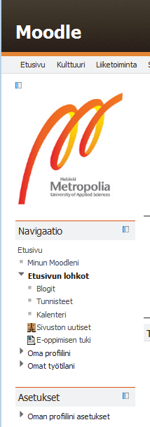 4 1.4 Minun Moodleni Kun valitsee Minun