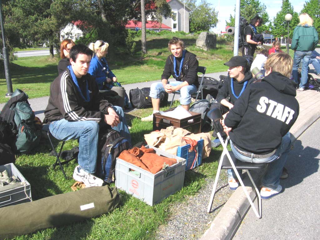 HUHU 2006 Vartionjohtajien piirileiri HuHu järjestettiin Sauvon