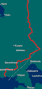 Lahnajärvi Venäjän vallan alle 1743 Husujen perheen muuttaessa Lahnajärvelle 1729 itäinen Suomi oli siis edelleen rauhaton. Lopulta Hattujen sodan ja Pikkuvihan päätyttyä raja siirtyi Kymijoelle.