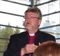 Laulaja ja kirkkoherra Pekka Rehumäki