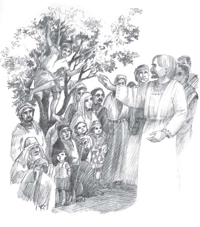 Luterilainen 4/2012 159 Ja hän koetti saada nähdä Jeesusta, kuka hän oli, mutta ei voinut kansalta, kun oli varreltansa vähäinen.