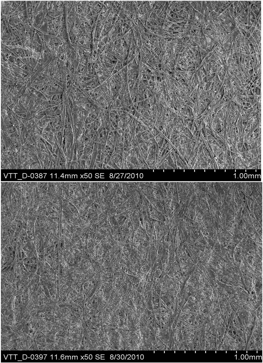 Nanocellulose as paper coating Ohut yhtenäiskerros Vaahtopäällystys helpottaa applikointia Pintaominaisuuksia voidaan muuttaa tehokkaasti