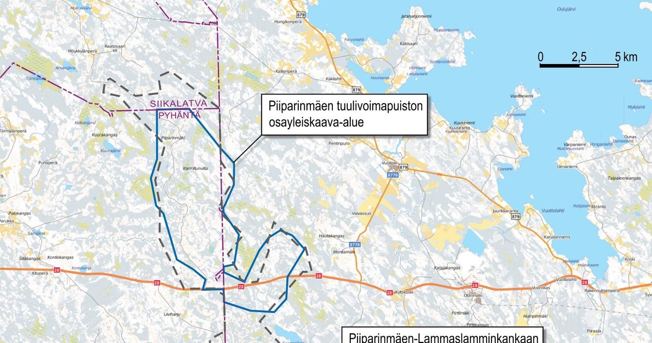 5 2 TIIVISTELMÄ Osayleiskaavoitus on ehdotusvaiheessa. Tiivistelmässä esitetään kaavaprosessin toteutuneet vaiheet sekä osayleiskaavaehdotuksen keskeinen sisältö. 2.1 Suunnittelualue Kuva 1.