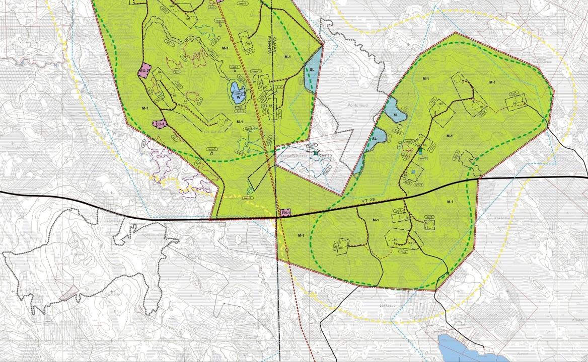 12.2014. Luonnoksesta saatiin yhteensä 29 lausuntoa (Pyhäntä 19 kpl ja Kajaani 10 kpl) ja 4 kirjallista mielipidettä (Kajaani 4 kpl, Pyhäntä ei yhtään).