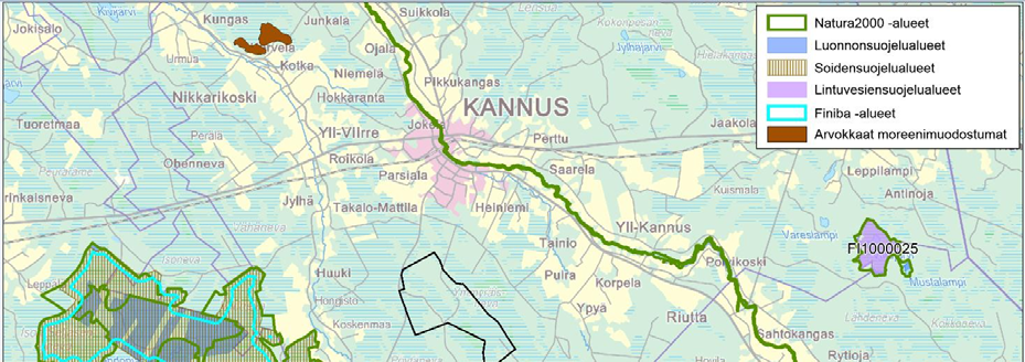 KAAVASELOSTUS 24 / 74 2.9 Linnusto Pesimälinnusto: Alueen linnustosta on laadittu erillinen selvitys (Tuohimaa 2014, Ramboll Finland Oy), joka on myös kaavaselostuksen liitteenä 7.