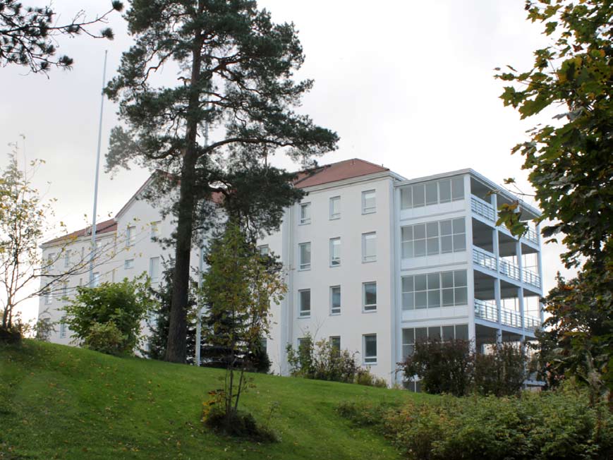 Sairaala paviljonki A Wasastjernan ja Lindbergin yhdessä Gauffinin kanssa suunnittelema, vuonna 1910 valmistunut A-paviljonki on sairaalaalueen vanhimpia rakennuksia.