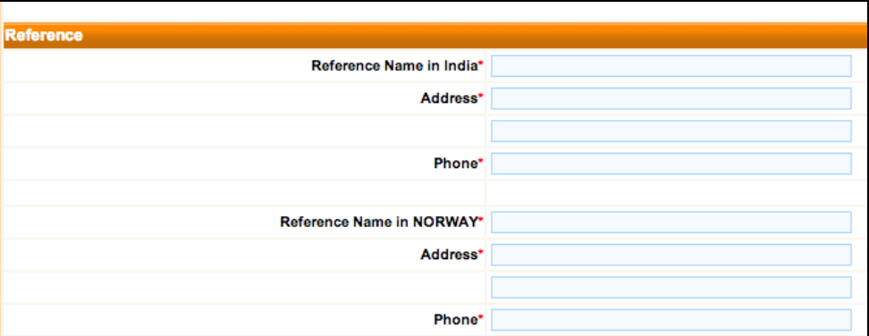 Mikäli valitset kyllä Yes anna lisätiedot Edellisen Intian viisumin numero. Mikäli Sinulla ei ole, kirjoita N/A.