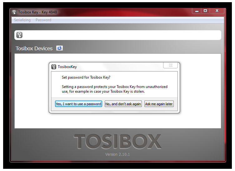 In Key user interface you can choose the Lock user interface to open automatically in default browser in Open browser automatically when connected 2. See details of the devices in Show all details. 3.