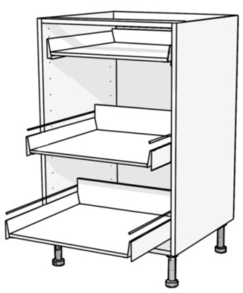 Sokkelilevy 150mm. Rungot voidaan toimittaa sokkelillisina.