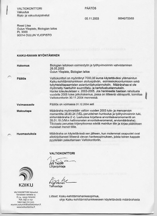 Esimiestyön ja työhyvinvoinnin vahvistaminen 2003-2005 Työpsykologi Virpi Ylijukuri