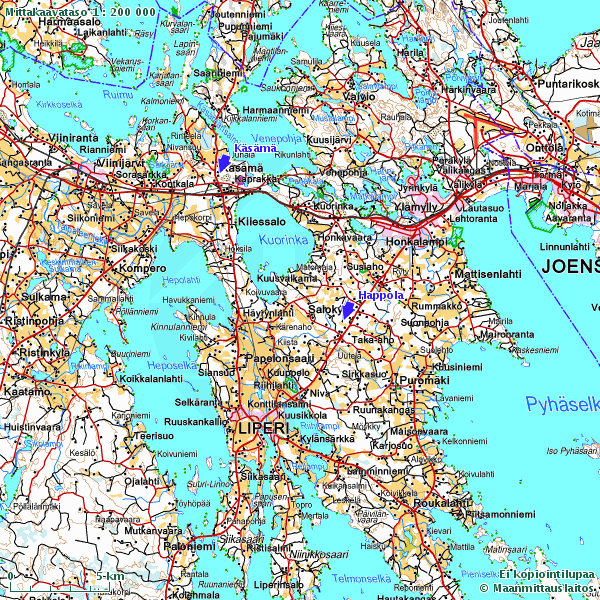 7 Vih: 5.4.1730 Käsämä by Hurnilanranta 18 Happola (Uusi N:o 46 LIPERI). Talonomistaja: Johan Happonen s.v. 1787 v.