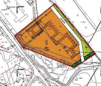 15.1.2014 P22086 4 (5) 2.3 Outlet-kylä Asemakaava-alueelle suunnitellun Outlet-kylä sijoittuu nykyisen lasitehtaan alueen kaakkoispuolelle valtatien 2 suuntaisesti.