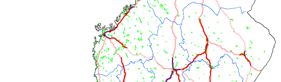 Liikennekuolemien tiheys