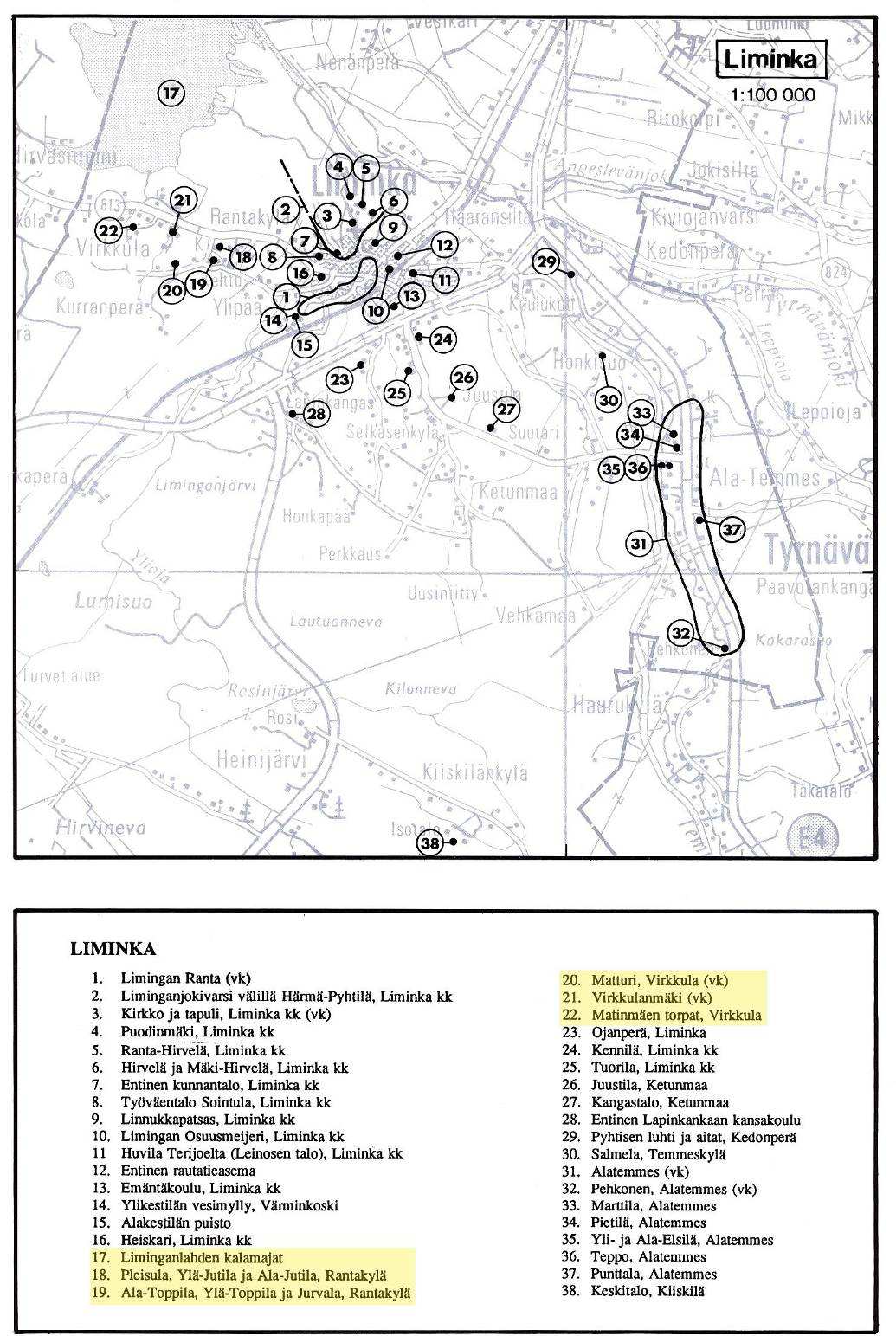 4.3 Rantakylä-Virkkula harjualueen asutushistoria Viljava lakeus ja hallaa torjuva Liminganlahti ovat jo ammoin antaneet suotuisat olot maanviljelyn ja karjatalouden kehittymiselle.