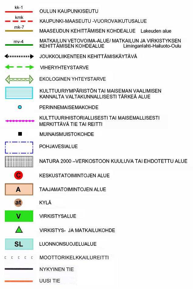 2 Suunnittelutilanne Pohjois-Pohjanmaan maakuntakaava on vahvistettu ympäristöministeriössä 17.2.2005.