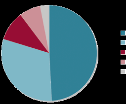 8,6 % 21,3 % 2,2 % 38,8 % 23,5 % Valtion tukemat vuokra-asunnot