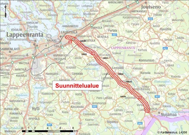 1.2 Hankkeen tausta ja liittyminen muihin hankkeisiin, aikaisempiin suunnitelmiin ja ohjelmiin Nuijamaan kansainvälinen rajanylityspaikka avattiin 1.6.