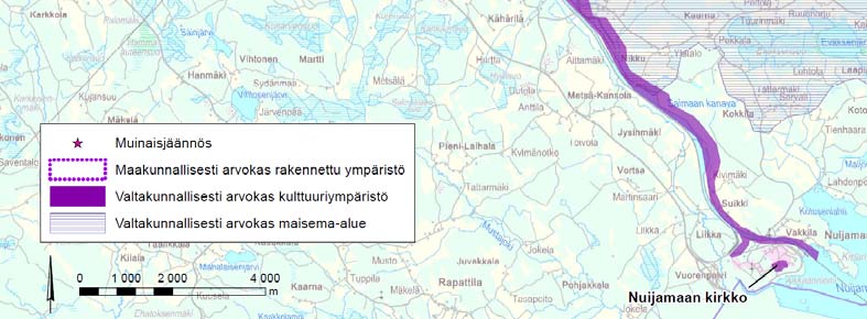 Nuijamaan kohdalla nopeusrajoitus on 50 km/h ja siitä raja-asemalla 30 km/h. Suunnittelualueella vilkkaimmat liittymät on kanavoitu tai varustettu väistötilalla. Tieosuus on koko matkalta valaistu.