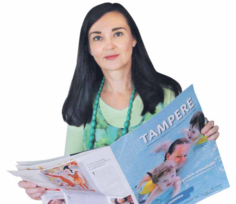 Näin sen näin Viisi kertaa vuodessa ilmestyvä Tampere-lehti kertoo tamperelaisille kotikaupungin palveluista ja toiminnasta ajankohtaisesti ja luotettavasti.