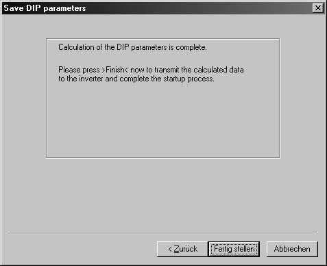 Käyttöönotto Käyttöönotto PC:n ja MOVITOOLS -ohjelman avulla I 0 5 DIP-parametrien tallennus muistiin Kuva 18: DIP-parametrien tallennus muistiin 10764AEN Siirrä data