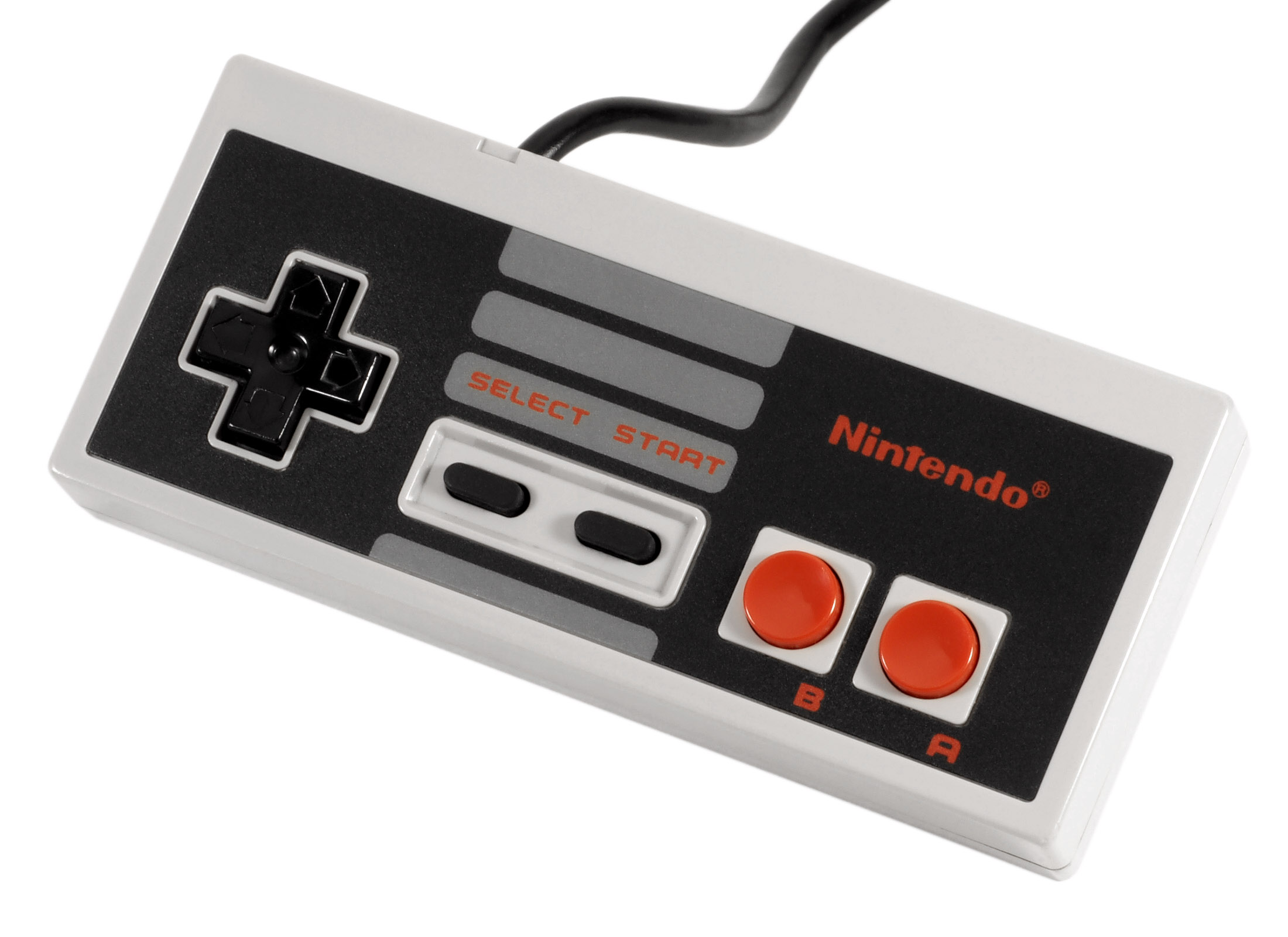 (a) NES-pelikonsolin ohjain. (b) Wiimote ja Wii Classic. Kuva 5.5: Nintendon vanha ja uusi peliohjain.