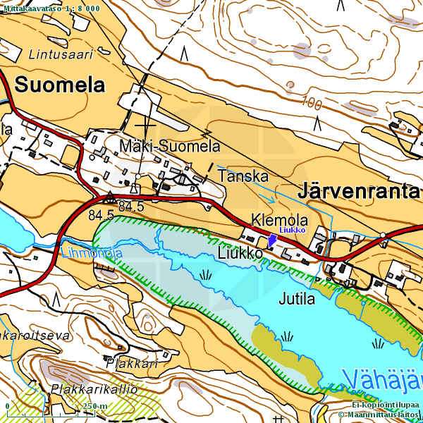 267 / 315 Vesilahden Liukko - talolla on tunnetusti ollut erityisen suuret eräsijaomistukset jo keskiajalta alkaen.