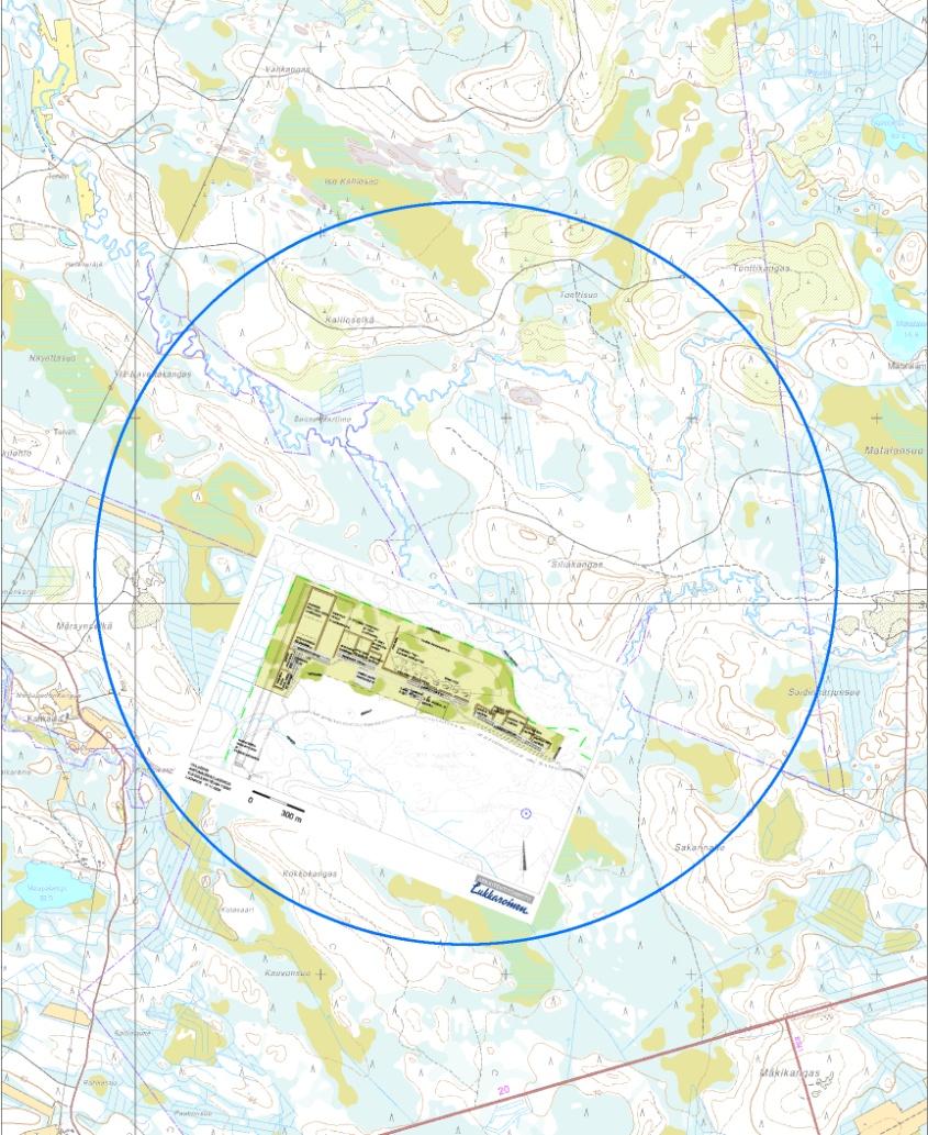 Uuden radan suunnittelu esimerkki - BEP Meluselvitys: Ohjearvot eivät ylity