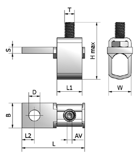 Yleisliittimet O-yleisliitin Ouneva O-yleisliitin on Al- ja Cu-johtimille (6 300 mm 2 ) tarkoitettu liitin, joka voidaan asentaa ilman erikoistyökaluja.