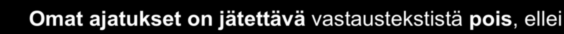 Otsikoi siten, että otsikko jotenkin tiivistää, mitä tekstissä on analysoitu.