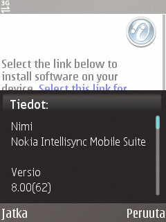 Intellisync Mobile Suite.