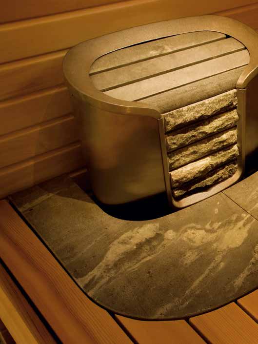 CAVA Vastustamattoman pyöreälinjainen Cava tuo saunaasi rauhoittavan harmonian.