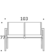 00 Nojatuoli, korkeampi jalusta (1-7 cm), KX/R/ 1,4 493.60 507.00 590.60 Nojatuoli, korkeampi jalusta (1-7 cm), P KX/R/P 1,4 506.60 520.00 603.60 Sohva, kahden istuttava, KX/2/ 2,4 831.60 854.60 997.