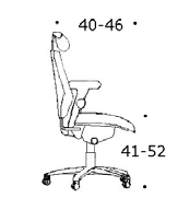 Logic 300 Kangasme nekki (m) U01 U02 U07 Selkänojan korkeus 50 cm, Hinnat ilman niskatukea! Käsinojaton, jalkaristikko musta alumiini 131/16 0,9 879.30 887.70 939.