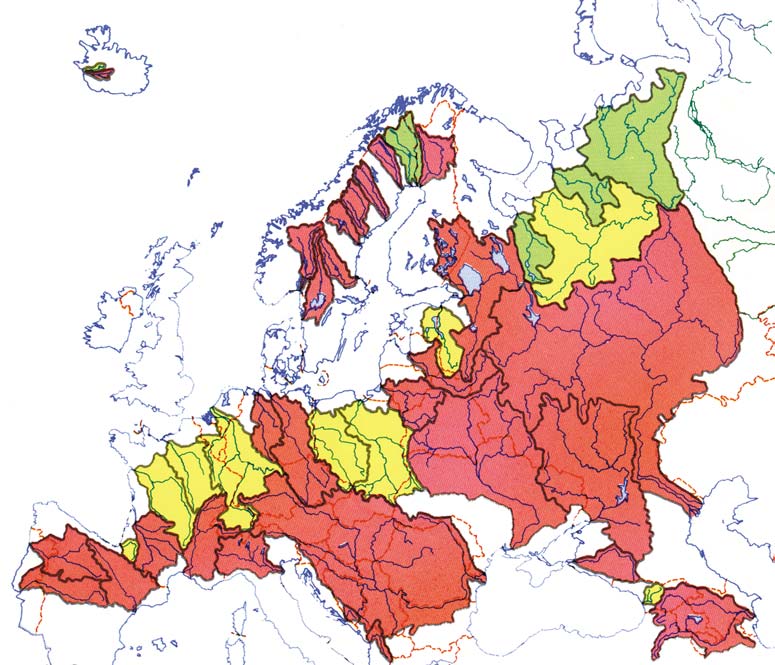 eliöryhmät, minkä vuoksi näiden lajien uhanalaisuus on voitu määrittää.