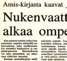 Pitsiviikon aikana torilla, mutta myynti ei ollut merkittävää. Sen sijaan nukkearvat kävivät hyvin kaupaksi.