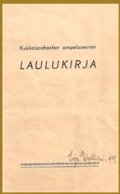 ALKUAIKOJEN TOIMINTAA Alusta alkaen yhdistys on kokoontunut tiistai-iltapäivisin pääasiassa jäsenten kodeissa.