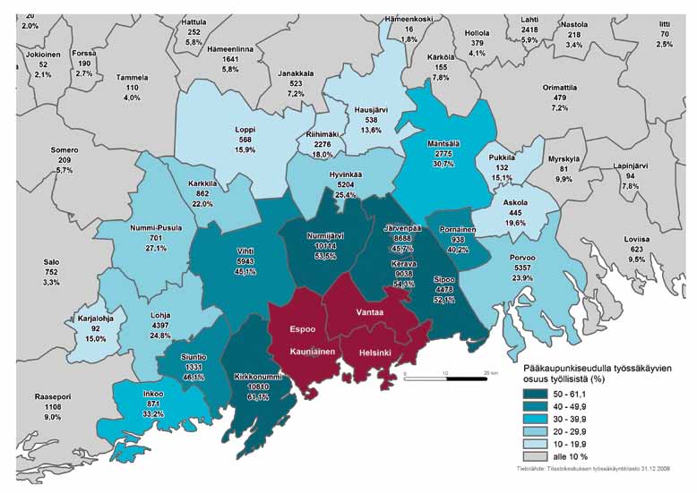 22 Kotikaupunkina Helsinki Asumisen ja siihen liittyvän maankäytön toteutusohjelma 2012 Kartta 2.