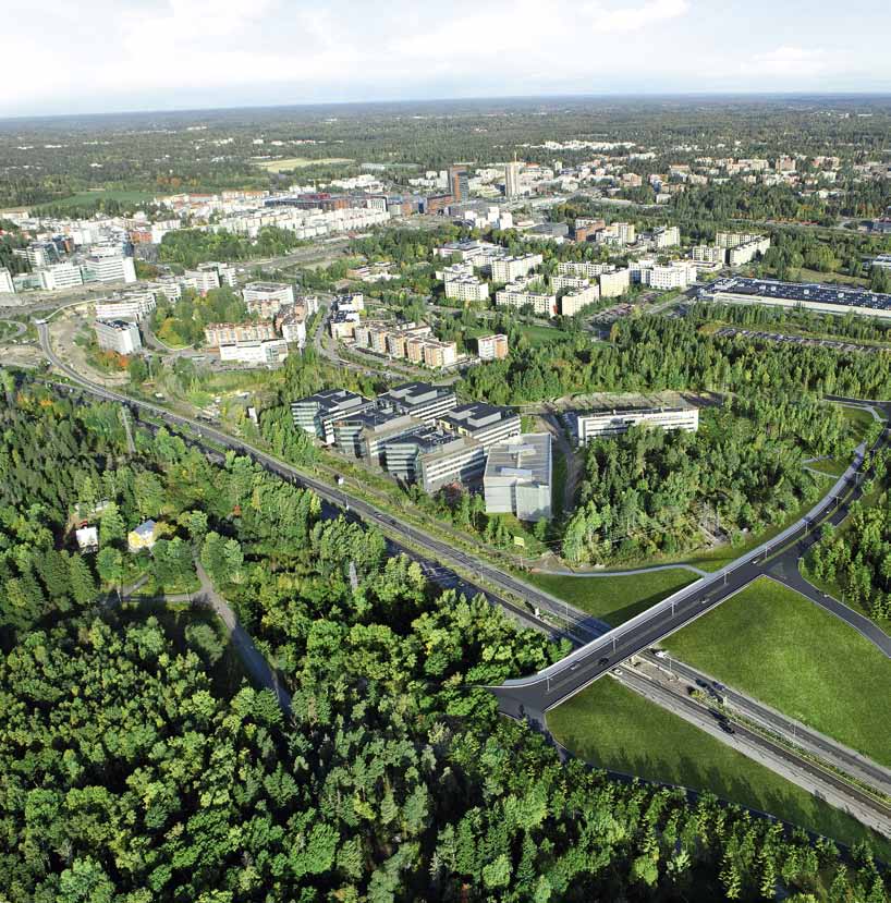S I J A I N T I P R O F I L O I Aktiivinen alue Leppävaara on yksi Suomen nopeimmin kasvavista yrityskeskittymistä. Ja syystäkin.